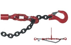 Odciąg łańcuchowy 8mm/4T/3,5m 2cz. (łańcuch + napinacz)