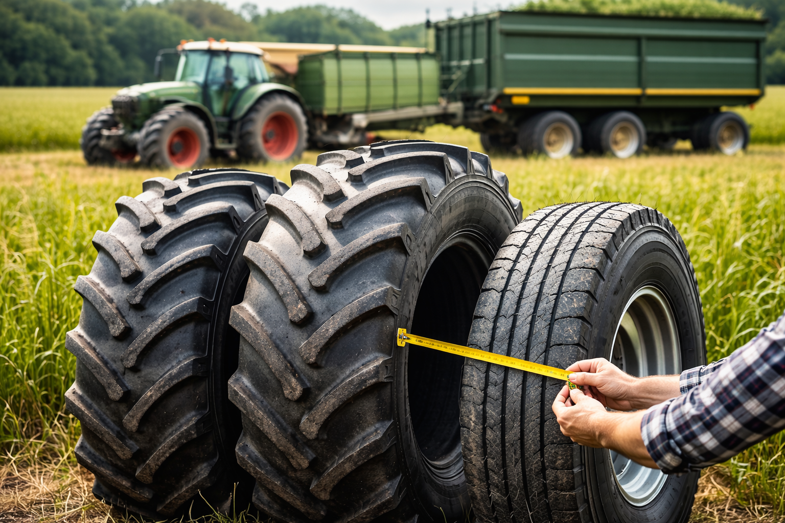 Jak dobrać opony do maszyny rolniczej lub przyczepy?