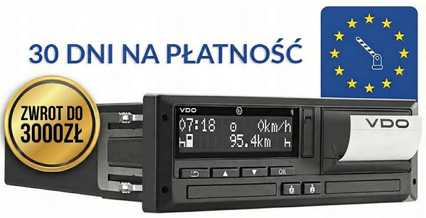 Tachograf VDO 4.1a Iveco Daily - zestaw montażowy