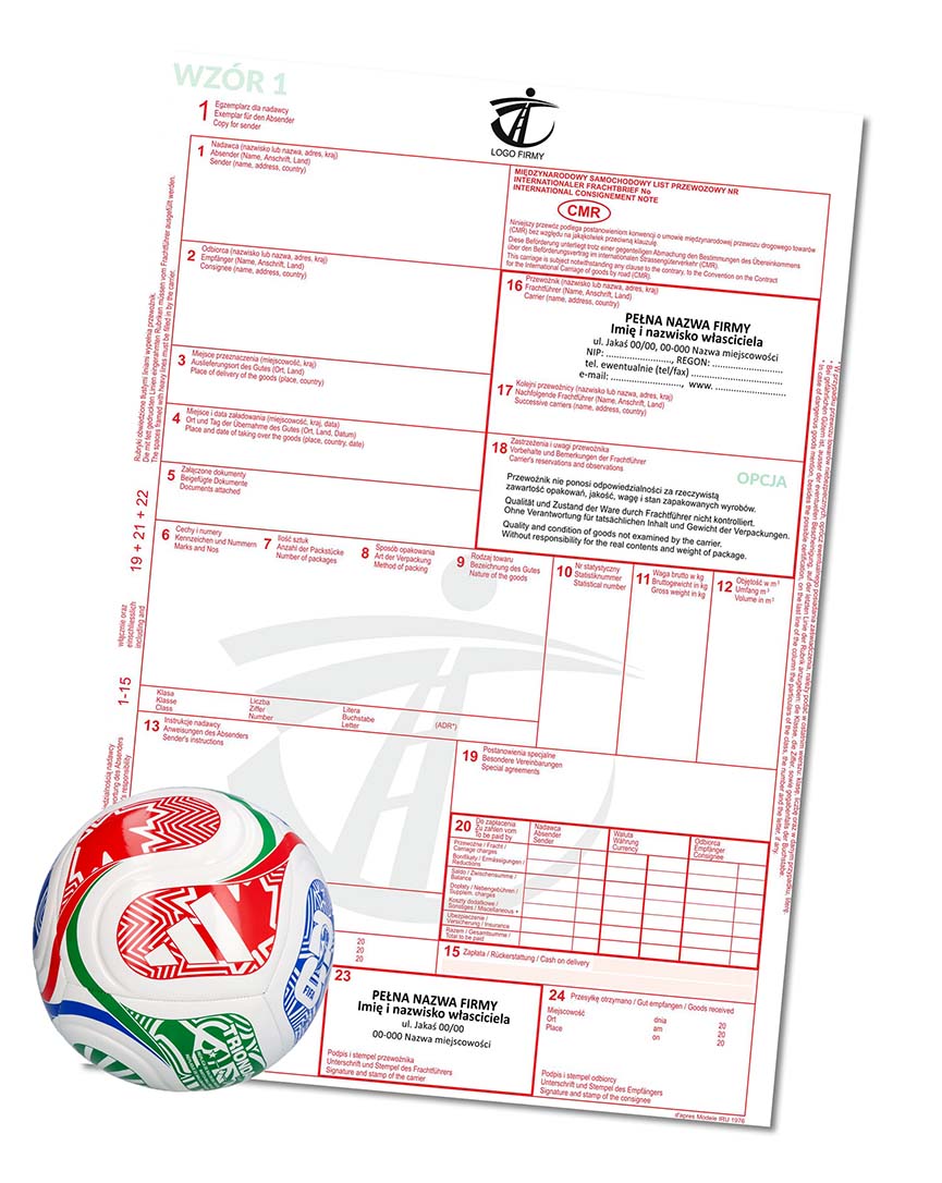 CMR 5 Nadruk Danych - pakiet 100bl