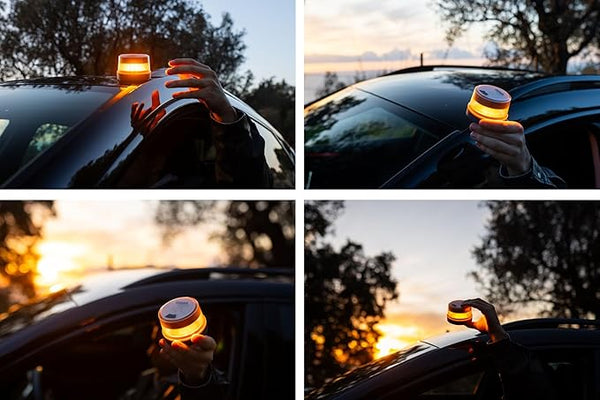 OSRAM LEDguardian ROAD FLARE Signal V16 IoT, certyfikowana lampa ostrzegawcza LED DGT 3.0