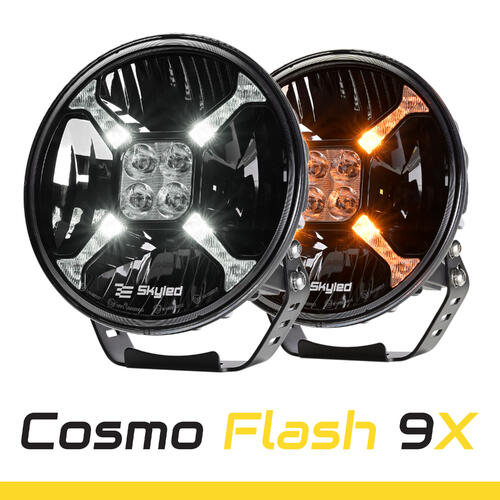 Reflektor SKYLED Cosmo Flash 9X FI228 (120W, biała i pomarańczowa pozycja oraz światło ostrzegawcze, R10/R148/R149/R65 13300022F