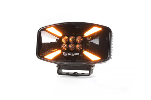 Reflektor dalekosiężny SKYLED Jumbo Stella Flash FULL LED (140W, dynamiczne białe i pomarańczowe światło pozycyjne / światło ostrzegawcze / pokrywa) R10/R65/R148/R149 JE320.90F
