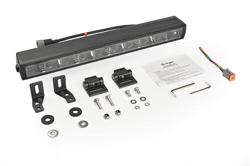 SKYLED GEMINI 20” FLASH LED BAR (514 mm), biała/pomarańczowa pozycja + światło ostrzegawcze 130.20LBF