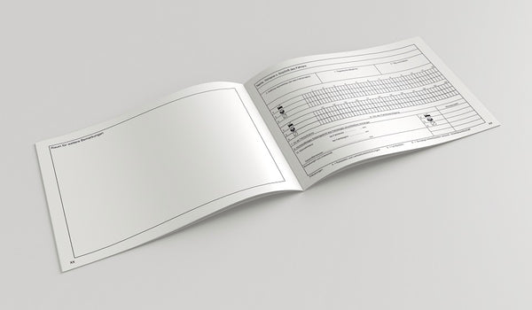 Kontrollbuch na Niemcy - Pakiet 10 szt.