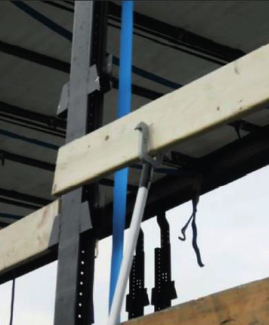 Kij do zdejmowania belek naczepy