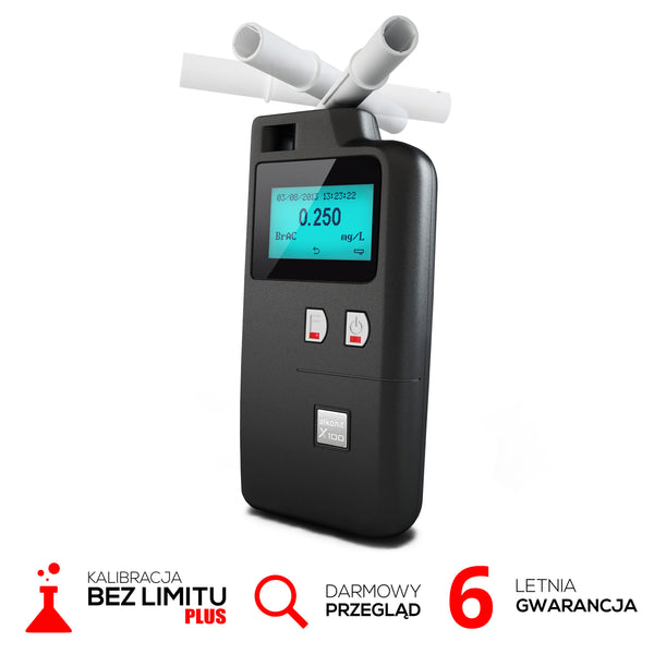 Alkomat Alkohit X100 z drukarką bezprzewodową