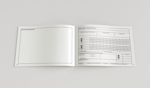 Kontrollbuch na Niemcy - Pakiet 10 szt.