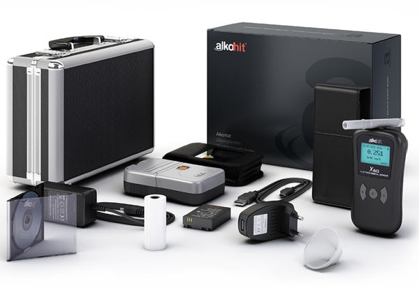 Alkomat Alkohit X100 z drukarką bezprzewodową