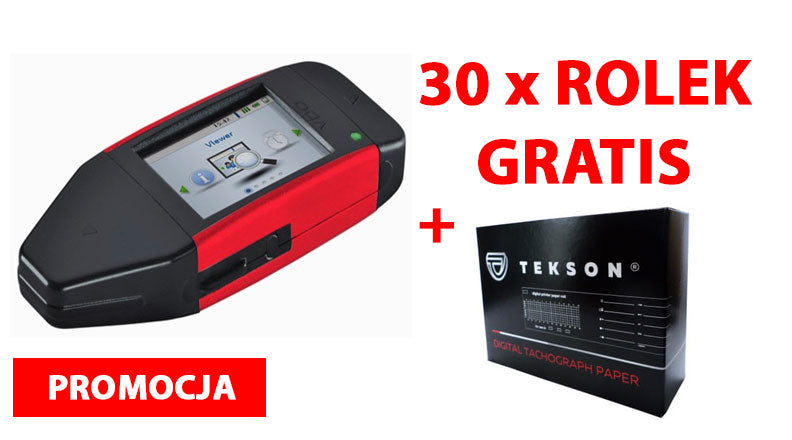 DLK Pro TIS Compact (EE) S + GRATIS 30 rolek papieru do tachografu