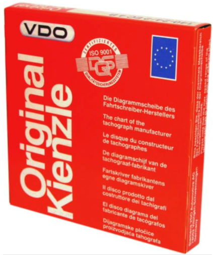 Wykresówki Kienzle 125 km/h