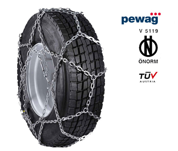 205/80R16; 215/75R16 PEWAG Łańcuchy śniegowe z certyfikatem na Austrię
