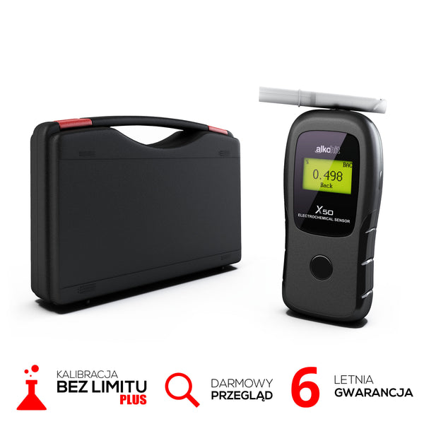 Alkomat Alkohit X50 w skrzyneczce plastikowej