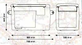 Lodówka agregatowa TB41 - 40 litrów